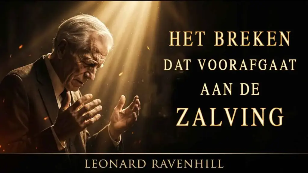 Het breken dat voorafgaat aan de zalving